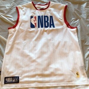 Polyester White NBA Jersey